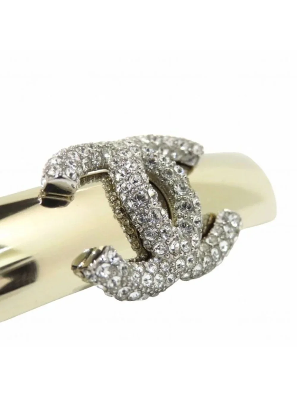 Chanel Alloy Line Stone Shoulder Bag - Picture 8 of 9